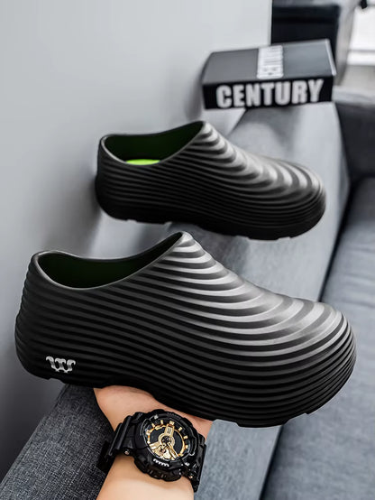 Chef Shoes for Men, New Spring and Autumn Models, Fully Waterproof and Oil-Resistant, Chef-Specific Work Shoes, Rain Boots, Labo