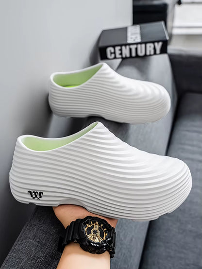 Chef Shoes for Men, New Spring and Autumn Models, Fully Waterproof and Oil-Resistant, Chef-Specific Work Shoes, Rain Boots, Labo