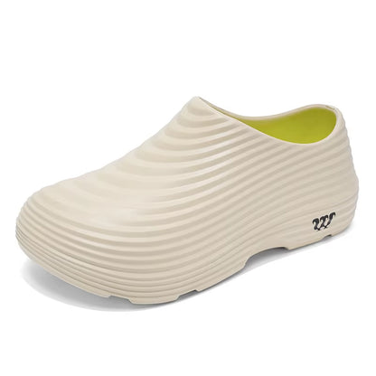 Chef Shoes for Men, New Spring and Autumn Models, Fully Waterproof and Oil-Resistant, Chef-Specific Work Shoes, Rain Boots, Labo