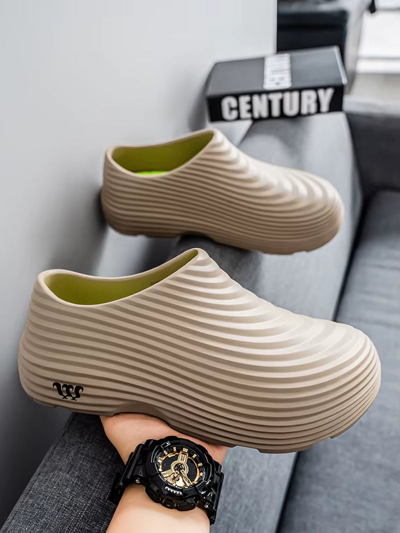 Chef Shoes for Men, New Spring and Autumn Models, Fully Waterproof and Oil-Resistant, Chef-Specific Work Shoes, Rain Boots, Labo